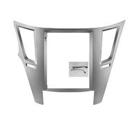 2 Din Car Stereo Radio Frame Fascia Adapter Fit For SUBARU LEGACY OUTBACK 9.7 INCH Android DVD Dash Fitting Panel Kit Frame Navigation Fascia Trim(LHD-cable)