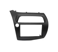 2 Din CD Car Stereo Frame Fascia Radio Panel Adapter Cover Trim Left Wheel For Civic Hatchback 2006-2011(LHD)