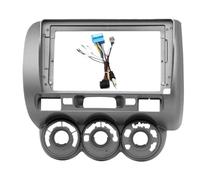 2 Din For Fit For Jazz For City 2002 Car Radio DVD Installation Fascia Panel Dash Trim Kit Frame(Set)