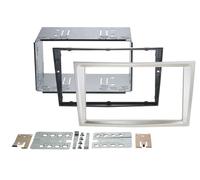 2-DIN Front Adapter for Opel Astra/Corsa D/Zafira Satin-Stone