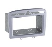 2-DIN front adapter for Peugeot 308 03/2009 > warm grey
