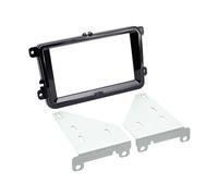 2-DIN front adapter for Seat / Skoda / VW piano black