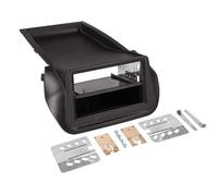 2-DIN front adapter for with empty pocket Fiat/ Citroen/ Peugeot black