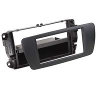 2-DIN front adapter for with empty pocket Seat Ibiza 2008 > nit black