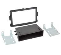 2-DIN Front Panel Adapter for Dacia / Opel / Renault Black