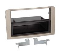 2-DIN Front Panel Adapter with Storage Pocket for Lancia Musa 2004 > Anthracite