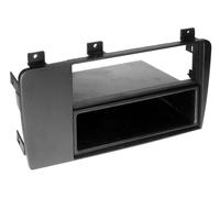 2-DIN Front Panel Adapter with Storage Pocket for Volvo V70 / 60 / XC 70 Black