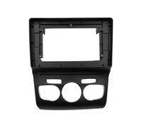 2 Din Head Unit Car Radio Frame Kit Auto Stereo Dash Panel Fascia Trim Bezel Faceplate For Citroen C4 C4L 2010-2015 Radio Fascia Frame(Frame)