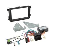 2-DIN Kit For Seat/Skoda/VW Vehicles CAN Bus/Black Antenna