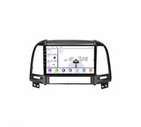 2-Din Multimedia Player for Hyundai Santa Fe 2007 2006-2012 Wireless Carplay Android Auto, Ips Touchscreen Radio, Gps Navigation, Bluetooth Fm Radio, Dash Cam, 4 Core 4G+64G