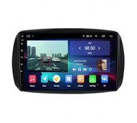 2-Din Multimedia Player for Mercedes Benz Smart Fortwo 453 2014-2020 Wireless Carplay Android Auto, Ips Touchscreen Radio, Gps Navigation, Bluetooth Fm Radio, Dash Cam, 4 Core 2G+32G