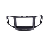 2 - Din Navigation Frame Dashboard Panel for Europe Accord 2007-2012, ABS Material - Durable Build, Easy Installation, Compatible with CD DVD Units