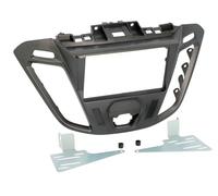 2-DIN Radio Bezel Trim Panel Installation Frame Gray for Ford Tourneo Custom FAC