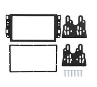 2 DIN Radio DVD Player Mount Fascia Panel Frame for Captiva Lova, High Strength Plastic, Precise Fit - Durable Construction, Easy Installation, Dashboard Compatible