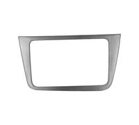 2 Din Stereo Dash Panel Frame, Car Radio Fascia Trim for Seat Altea 2004-2015 LHD, Direct Replacement ABS Navigation Panel with Gapless Fit, Upgrade Your Car Interior