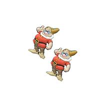 2 Doc (Snow White & The Seven Dwarfs) Shoe Charms For Crocs & Jibbitz Wristbands
