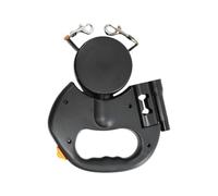 2 Dog Retractable Leashes Convenient Hook Untangle Automatically 360 ° No