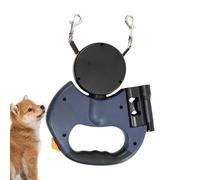 2 Dog Retractable Rope - Rope For Large Dogs Or Medium Dogs,Ergonomic Convenient Hook Untangle Automatically Dogs Walking Rope For Small Medium Large Dogs