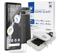 [2 DOME +1 CAM PACKAGE] Whitestone Dome Glass Screen Protector for Google Pixel 7(2022), Full Tempered Glass Shield with Liquid Dispersion Tech [Easy to Install Kit] - 2pack