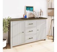 2 Door 3 Drawer Sideboard Reclaimed Pine Truffle