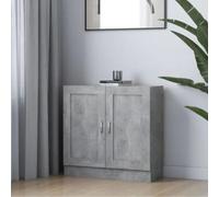 2-Door Bookshelf Deep Bookcase Book Storage Cabinet Living Room Display Unit