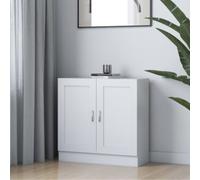 2-Door Bookshelf Deep Bookcase Book Storage Cabinet Living Room Display Unit