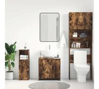 2 Door Freestanding Vanity Unit Basin Sink Bathroom Storage Cabinet Cupboard