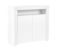 2 Door Sideboard LED White COVINA