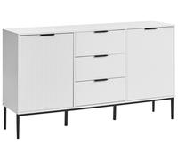 Beliani 2 Door Sideboard Leduc White