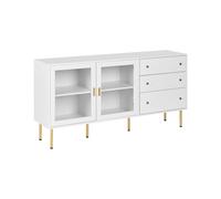 2 Door Sideboard MILORA 160 cm White