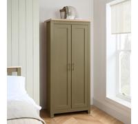 Birlea Highgate 2 Door Oak Wardrobe - Green - Wilko