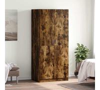 2 Door Wardrobe Storage Shelf Hanging Clothes Wardrobe Bedroom Modern Furniture