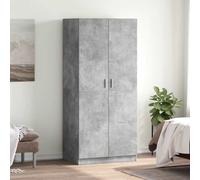 2 Door Wardrobe Storage Shelf Hanging Clothes Wardrobe Bedroom Modern Furniture