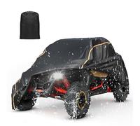2 Doors UTV 210D Oxford Cloth Protect Utility Vehicle Storage Cover Rain Dirt Rays-Reflective For Segway Villain 2023