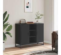 2 Doors Wooden Sideboard Cabinet Cupboard Unit Storage Furniture w/ Compartments