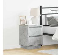 2 Drawer Wooden Bedroom Bedside Cabinet Furniture Storage Nightstand Side Table