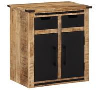 (2 drawers) vidaXL Sideboard with 2 Drawers Cupboard Cabinet Highboard Solid Wood Mango