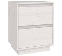 2 Drawers Wooden Bedroom Bedside Cabinet Furniture Storage Nightstand Side Table