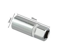 /2" Drive Screw Extractor Set for Broken Bolt Removal - Chrome Vanadium Steel Stud Extractor Kit (6mm, 8mm, 10mm, 12mm) with Concentric Ro(6MM)