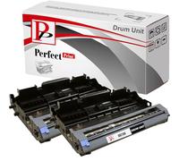 2 Drum Unit PerfectPrint Compatible Replace DR2100 for Brother HL2140 HL2150N HL2170W DCP 7045N 7030 7040 MFC 7320 7340 7345DN 7440N 7840W Printers