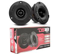 2 DS18 PRO-TWX1/BK super tweeter bullet black 9.60 cm 96 mm diameter 120 watt rms and 240 watt max 4 ohm 103 db of sensitivity with 4 cm depth, per pair