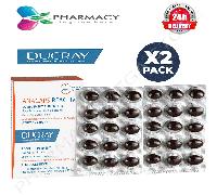 2× Ducray Anacaps Reactiv - Hair & Nails 60-Day Supply (2×30 Gel-Caps)