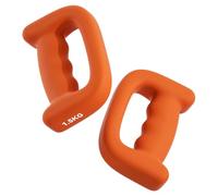 2 Dumbbells - 2 Piece Dumbbell Set Weights | Strength Training Accessories for Training Workout Pilates Walking and Exercises for Beginners Seniors Men Women