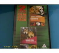 2 DVD WILDLIFE PACK "AMAZONIA, NORTH AMERICA""NORTH AMERICA"