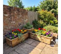 2-Easy Charles Taylor Corner Planter Set