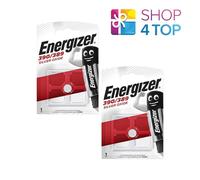 2 ENERGIZER 390 389 BATTERIES SILVER 1BL 1.55V WATCH BATTERY BLISTER 2027 NEW