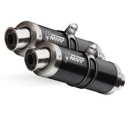 Mivv Exhaust Mufflers GP Black Stainless Steel for Yamaha Tdm 900 2002 > 2014