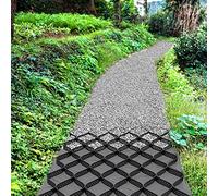 2" Extendable Pea Gravel Grid StabilizerHoneycomb Polyethylene Permeable System for Park, Garden Walkway, LandscapingSize: 1m x 1m (3.3ft x 3.3ft)