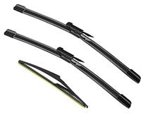 2 factory style wipe for Mercedes-Benz ML-Class W164 2006-2011 ML320 ML350 ML550 ML63 2005-2012 X164 GL-Class 2006-2012 W251 R-Class R500 R350 R320 Window Wiper Blade Set - 28"/21"Pinch Tab