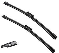 2 factory style wiper blade for Audi AUDI A6 C7 2012-2018 Front Windshield Wiper Blades set- 26"/21" (Set of 2) Top Lock 16mm
